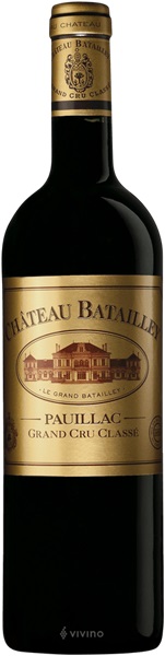 2012 Château Batailley, Cru Classé Pauillac