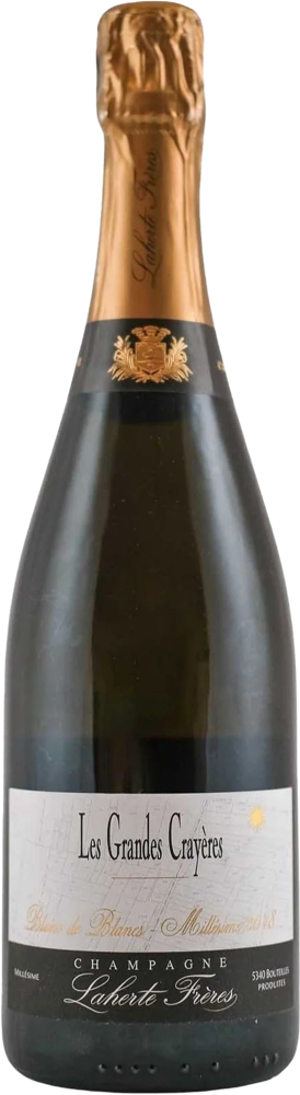 2019 Les Grandes Crayères, Laherte Frères (disgorged December 2022) bottle shot.