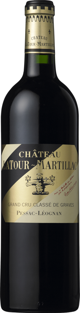 2020 Château Latour-Martillac, Cru Classé Pessac-Léognan bottle shot.