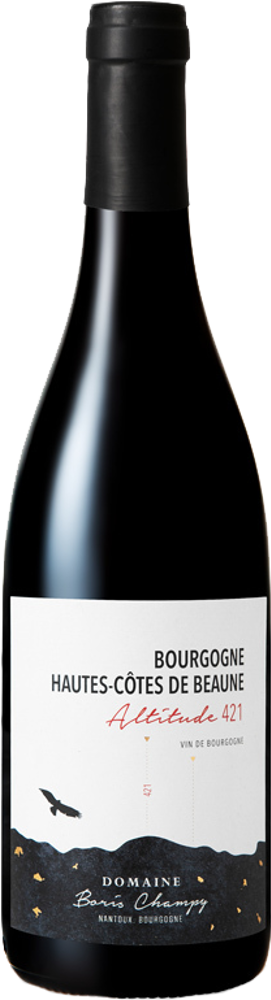 2022 Hautes-Côtes de Beaune Altitude 421 En Bignon, Domaine Boris Champy bottle shot.