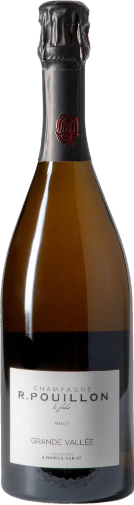 N/V Grande Vallée Brut, R. Pouillon & Fils bottle shot.