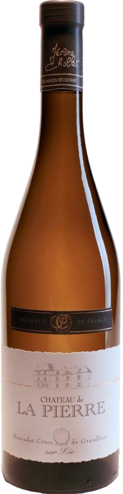 2021 Château de la Pierre Vieilles Vignes Muscadet Côtes de Grandlieu sur Lie, Domaine des Herbauges !!!test!!! bottle shot.