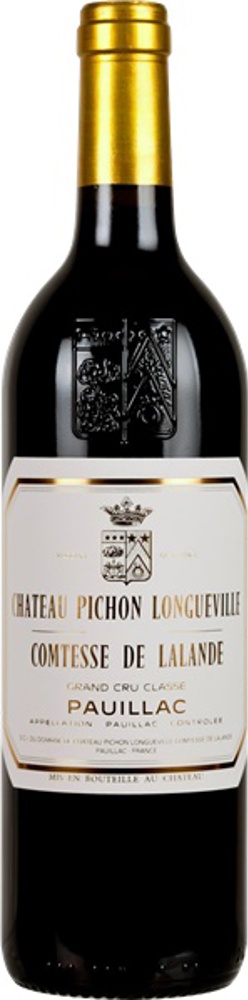 2022 Château Pichon-Longueville Comtesse de Lalande, Cru Classé Pauillac bottle shot.