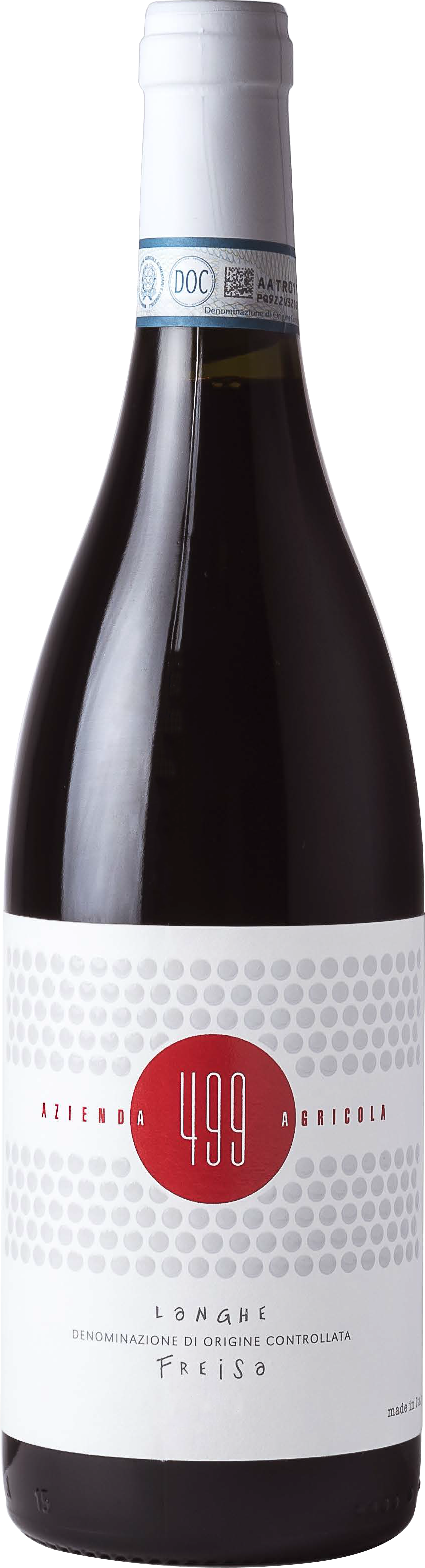 2015 Langhe Freisa Coste dei Fre, Azienda Agricola 499, Piedmont