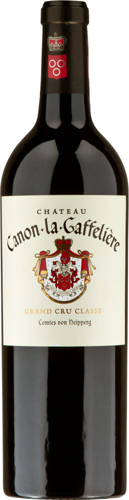 2019 Château Canon-La-Gaffelière, Grand Cru Classé St-Emilion bottle shot.