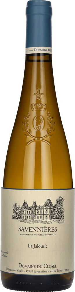 2020 Savennières La Jalousie, Domaine du Closel bottle shot.