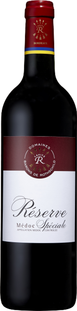 2020 Lafite Réserve Spéciale Médoc, Domaines Barons de Rothschild bottle shot.