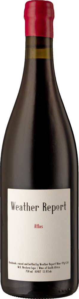2019 Atlas, Weather Report, Christopher Keet Jnr bottle shot.