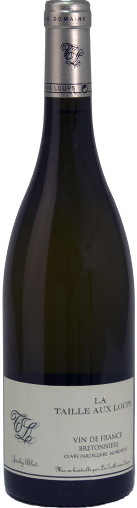 2023 Clos de la Bretonnière, Domaine de la Taille aux Loups, Jacky Blot bottle shot.