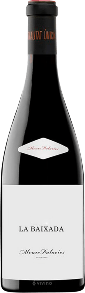 2022 La Baixada, Álvaro Palacios, Priorat bottle shot.