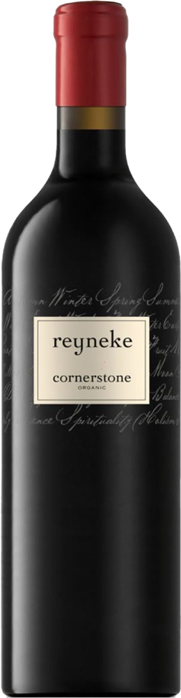 2019 Cornerstone, Reyneke, Stellenbosch bottle shot.