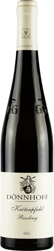 2020 Krötenpfuhl Riesling Grosses Gewächs, Dönnhoff, Nahe bottle shot.