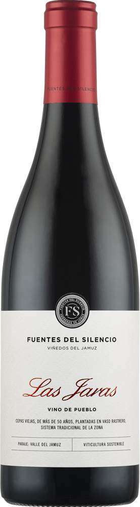 2018 Las Jaras, Fuentes del Silencio, Viñedos del Jamuz, Castilla y León bottle shot.