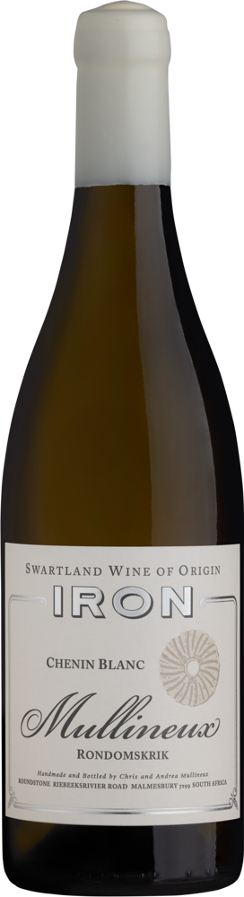 2023 Iron Chenin Blanc, Mullineux, Swartland bottle shot.
