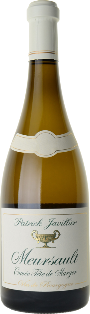 2023 Meursault Tête de Murger, Patrick Javillier bottle shot.