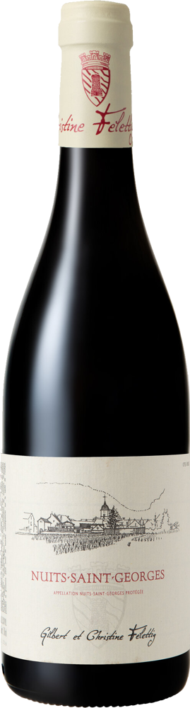 2023 Nuits-St-Georges Vieilles Vignes, Domaine Felettig bottle shot.