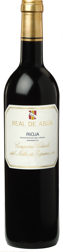 2010 Imperial 'Real de Asua' CVNE, Rioja Reserva bottle shot.