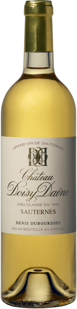 2022 Château Doisy-Daëne, Cru Classé Barsac bottle shot.