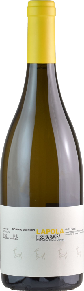 2018 Lapola, Dominio do Bibei, Ribeira Sacra, Galicia bottle shot.