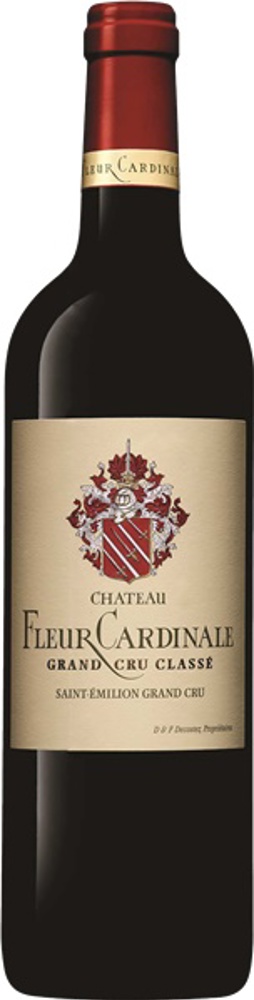 2018 Château La Fleur-Cardinale, Grand Cru St-Emilion bottle shot.