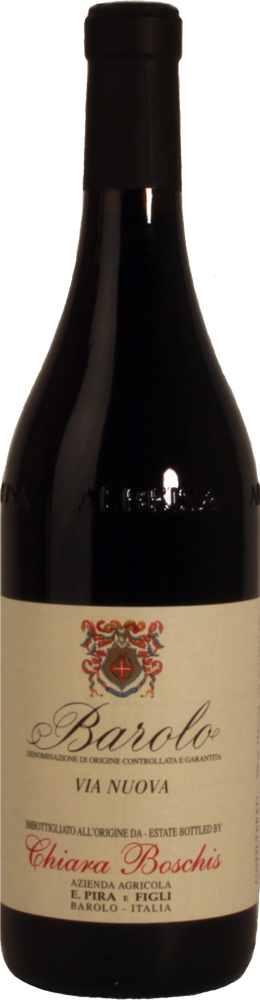 2019 Barolo Via Nuova, E Pira e Figli, Piedmont bottle shot.