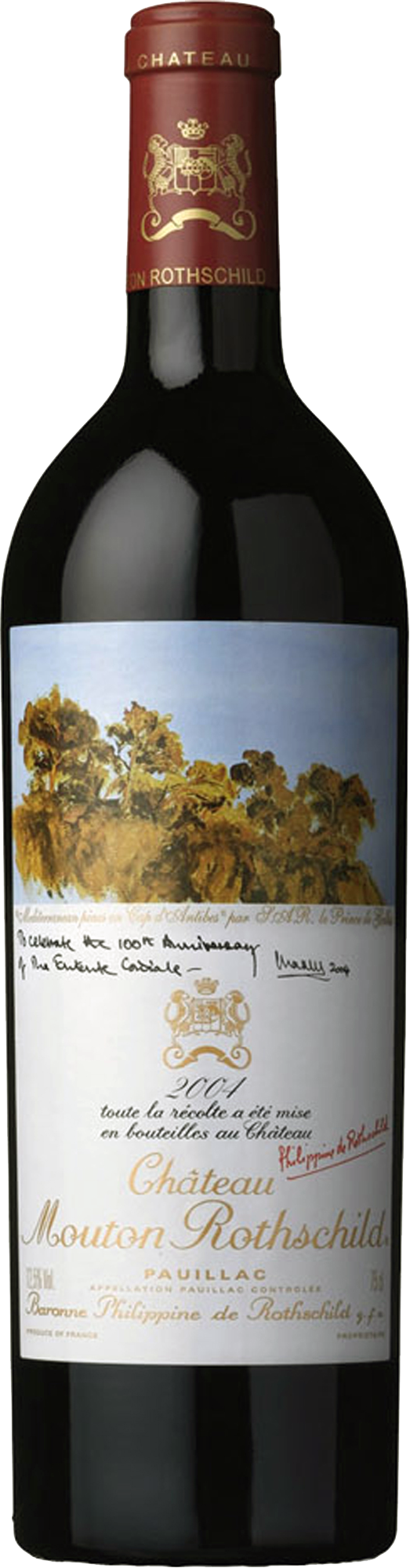 2004 Château Mouton-Rothschild, 1er Cru Pauillac