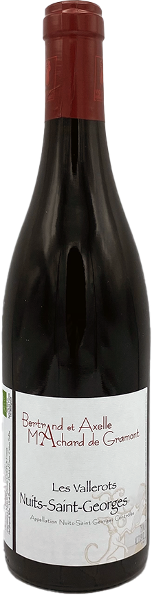 2022 Nuits-St-Georges, Les Vallerots, Domaine Bertrand et Axelle Machard de Gramont