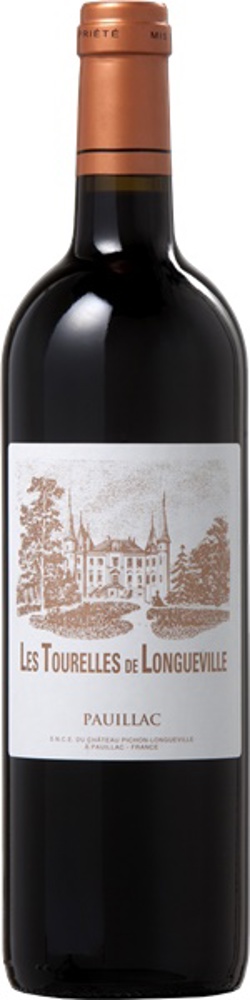 2016 Les Tourelles de Longueville, Pauillac bottle shot.