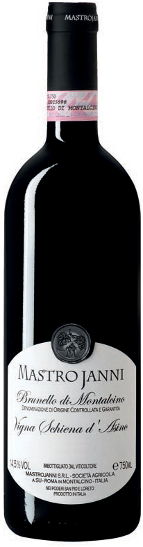 2018 Brunello di Montalcino Schiena d'Asino, Mastrojanni