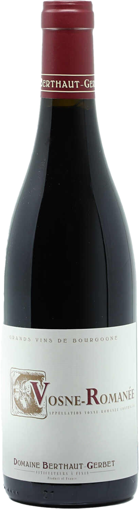 2023 Vosne-Romanée, Domaine Berthaut-Gerbet bottle shot.