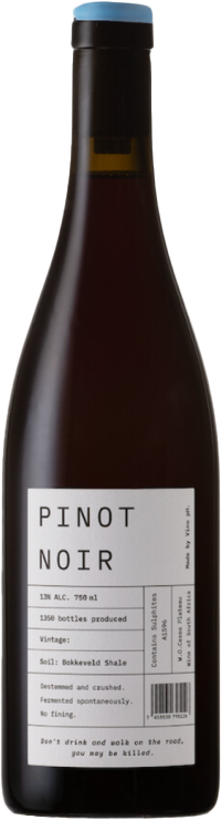 2021 Pinot Noir, Vino pH, Piekenierskloof