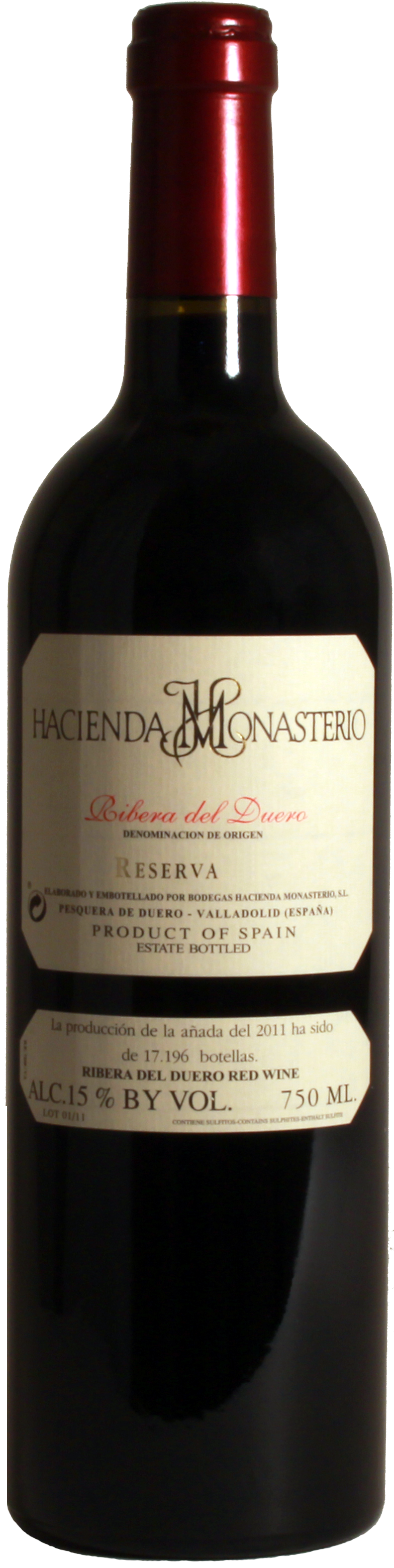 2016 Hacienda Monasterio Reserva, Ribera del Duero