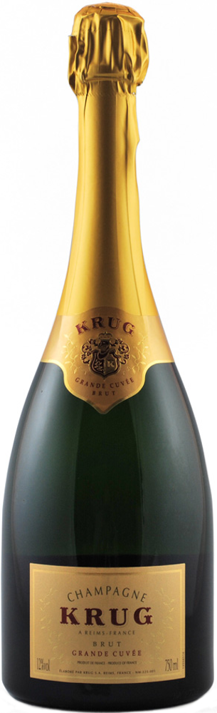 N/V Grande Cuvée, Edition 173, Krug bottle shot.