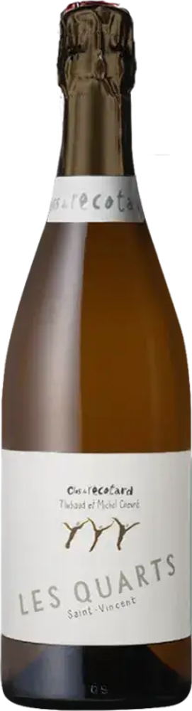 2018 Saumur Brut Les Quarts St Vincent, Thibaud & Michel Chevré bottle shot.