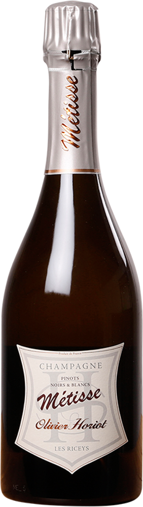 N/V Métisse Extra Brut, Olivier Horiot bottle shot.