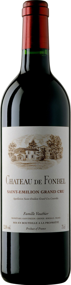 2023 Château de Fonbel, Grand Cru St-Emilion bottle shot.