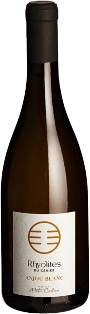 2022 Rhyolites du Cahier Anjou Blanc, Domaine du Matin Calme bottle shot.