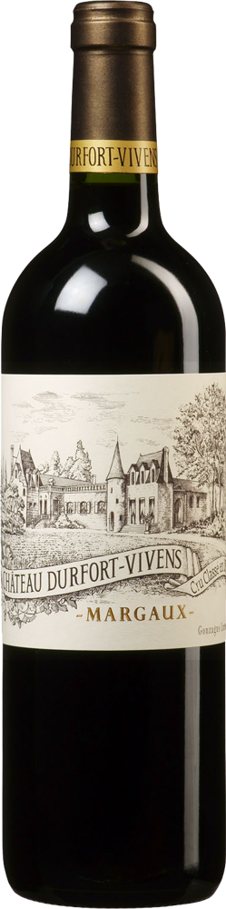 2010 Château Durfort-Vivens, Cru Classé Margaux bottle shot.