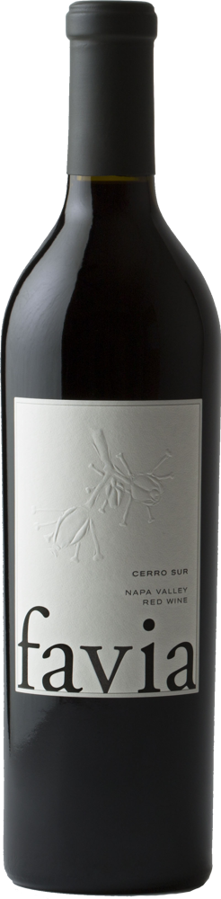 2018 Cerro Sur, Favia Winery, Napa Valley bottle shot.