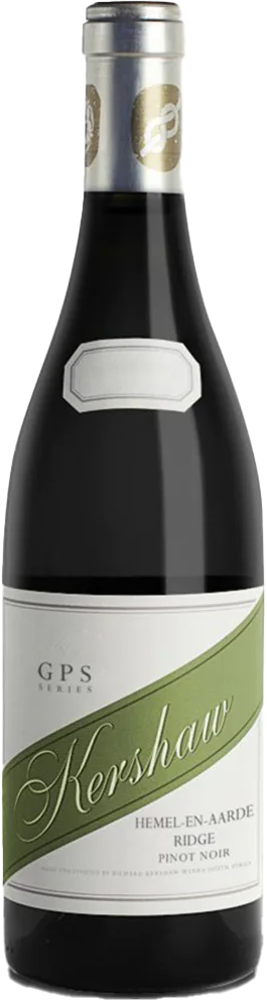 2020 G.P.S. Series Pinot Noir, Richard Kershaw, Elgin bottle shot.