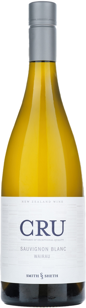 2021 Cru Sauvignon Blanc, Smith & Sheth, Marlborough bottle shot.