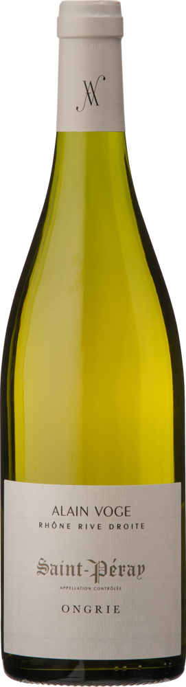 2023 Saint-Péray, Ongrie, Alain Voge bottle shot.