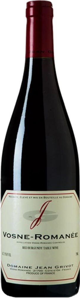2023 Vosne-Romanée, Jean Grivot bottle shot.