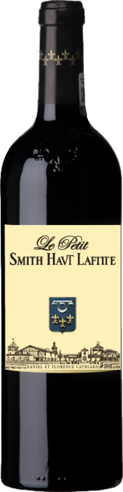 2022 Le Petit Smith Haut Lafitte, Pessac-Léognan bottle shot.