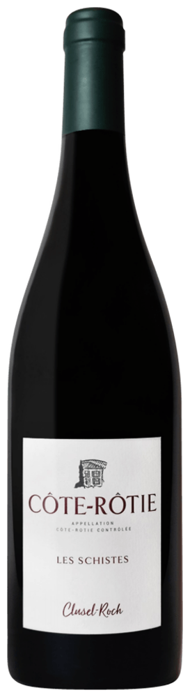 2021 Côte-Rôtie Les Schistes, Clusel Roch bottle shot.