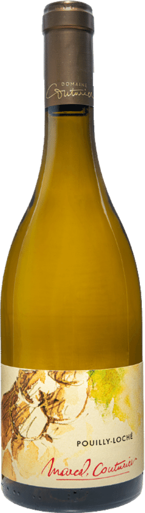 2021 Pouilly-Loché, Domaine Marcel Couturier bottle shot.