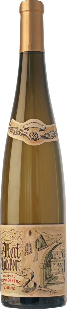 2023 Riesling Grand Cru Sommerberg, Albert Boxler bottle shot.