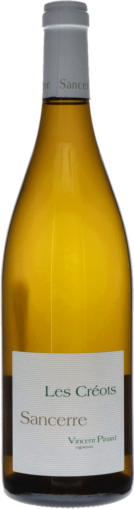 2022 Sancerre Les Créots, Domaine Vincent Pinard bottle shot.