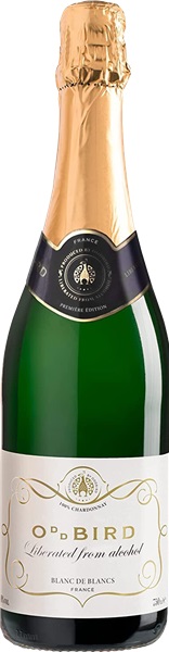 Non-alcoholic Blanc de Blancs, Oddbird, Languedoc-Roussillon