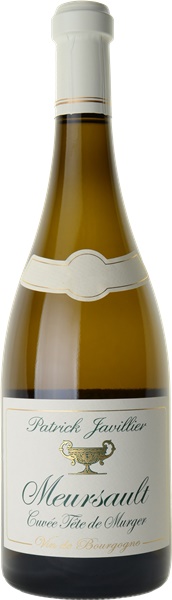 2018 Meursault Tête de Murger, Patrick Javillier bottle shot.